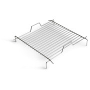Rejilla de barbacoa Höfats Cube Grid plata nerez
