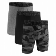 Calzoncillos bóxer para hombre Under Armour Perf Tech Nov 9in gris