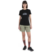 Camiseta funcional de mujer Icebreaker Women Merino 150 Tech Lite III SS Tee IB Grown Naturally