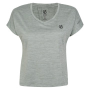 Camiseta de mujer Dare 2b Refining Tee gris LilypdGrnMrl (KDR)