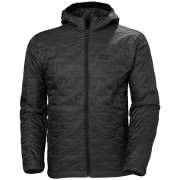 Chaqueta de invierno para hombre Helly Hansen Lifaloft Hooded Insulator Jack negro BlackMatte