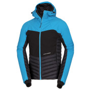 Chaqueta softshell de hombre Northfinder Watson negro/azul 282blueblack