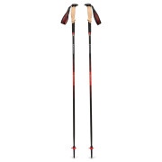 Bastones de senderismo Black Diamond Pursuit Carbon Z Poles rojo Octane (8001)