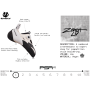 Pies de gato para mujer Evolv Zenist LV