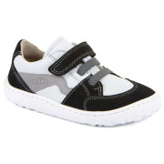 Zapatillas para niños Frodo Barefoot river White/Black blanco/negro