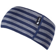 Banda para cabeza Zulu Merino 160 azul/gris narrow stripes blue-grey