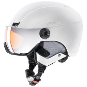 Casco de esquí Uvex HLMT 400 Visor style blanco WhiteMat