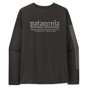 Camiseta de hombre Patagonia M's L/S Cap Cool Daily Shirt - Hut Tripper negro Black
