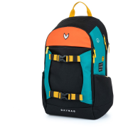 Mochila Oxybag OXY Zero negro/turquesa color