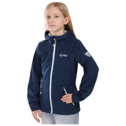 Chaqueta softshell para niños Kilpi Ontavia-Jg DBL azul oscuro DBL