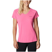 Camiseta de mujer Columbia Zero Rules rosa claro Wild Geranium