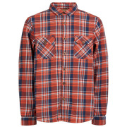 Camisa de hombre Fundango Roddy Lined Shirt rojo blood