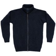 Jersey Devold Nansen Wool Cardigan azul oscuro Navy