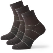 Calcetines Zulu Sport 3-pack negro Black/Black/Gray