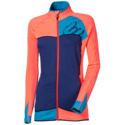 Sudadera de mujer Progress TS Rebelia 17OO naranja Salmon/Blue