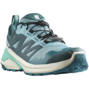 Zapatillas de carrera para mujer Salomon X-Adventure Gore-Tex azul claro Dusty Turquoise / Vanilla Ice / Cockatoo