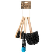 Cepillo de limpieza Peaty´s Bicycle Brush Set marrón/negro