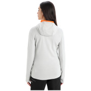 Sudadera funcional de mujer Icebreaker Quantum III LS Zip Hoodie