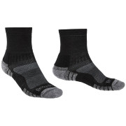 Calcetines Bridgedale Hike LW MP 3/4 Crew negro/plata Black/Silver/