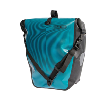 Alforja impermeable para bicicleta Ortlieb Back-Roller Design azul petrol - black