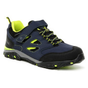 Calzado para niños Regatta Holcombe IEP Low azul/verde Navy/Lmepnch