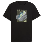 Camiseta de hombre Puma Graphic Tee negro PUMA Black