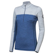 Camiseta funcional de mujer Sensor Merino Bold manga larga cremallera
