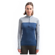 Camiseta funcional de mujer Sensor Merino Bold manga larga cremallera