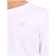 Camiseta para niños 4F Longsleeve F654 White