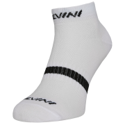 Calcetines de ciclismo Silvini Plima blanco/negro white-black