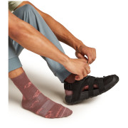 Calcetines de hombre Icebreaker M Mer Lifestyle Ultralight Crew Camp Ess