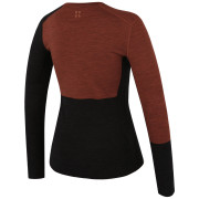 Camiseta de mujer MOOA MerinoSilk Block 160 long