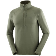 Camiseta funcional de hombre Salomon Essential Lightwarm HZ M verde Grape Leaf