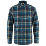 Camisa de hombre Fjällräven Singi Heavy Flannel Shirt M azul oscuro Navy