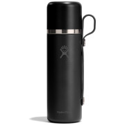 Termo Hydro Flask 28 oz Hot Flask & Cup negro black
