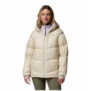 Chaqueta de invierno para mujer Columbia Cloudview Down Hooded Jacket beige Dark Stone