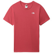 Camiseta de mujer The North Face S/S Simple Dome Tee rosa Slate Rose
