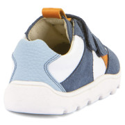 Zapatillas para niños Frodo Barefoot zeru spring White/Denim