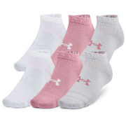 Calcetines Under Armour Essential 6pk Low rosa pnk