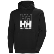 Sudadera de hombre Helly Hansen Core Graphic Sweat Hoodie negro Black