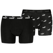 Puma Elements Logo Print Boxers 2P