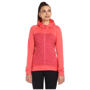 Sudadera de mujer Kilpi Layana-W rosa PNK