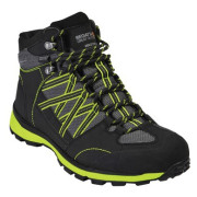 Calzado de hombre Regatta Samaris Mid II negro/amarillo Blk/Eleclime