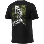 Camiseta de hombre Dynafit Back Graphic Co T-Shirt M negro 0911 - black out/SKIMONAUT