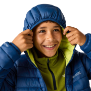 Chaqueta de invierno para niños Regatta Junior Hooded Marizion Aviator Blue