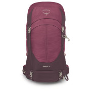 Mochila de senderismo para mujer Osprey Sirrus 36 violeta elderberry purple/chiru tan