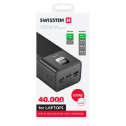 Batería externa Swissten Power Line 40000 mAh 100W