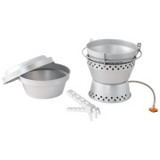 Juego de vajilla y fogón Easy Camp Storm Cooker & Stove set