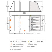 Tienda familiar Vango Stargrove II Air 450