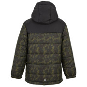 Chaqueta de invierno para niños Regatta Lofthouse Black/Distress Camo